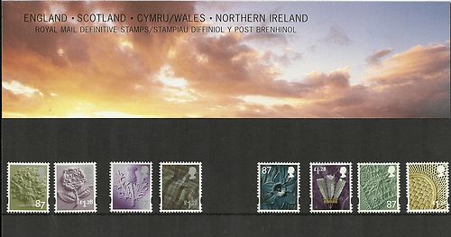2012 GB - PP D095 - Four Regions Pictorial Defins (87p/£1.28) 2012 GB - PP D095 - Four Regions Pictorial Defins (87p/£1.28)